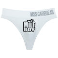MILF BOY Letters Underwear for Men Hot Male Underwear String Homme Lingerie High-waist Men Panties Thong Male GString.