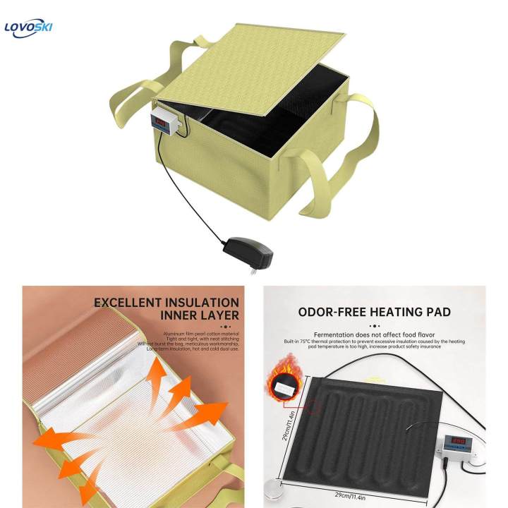 Container Fold Bread Making Proofing Box for Warm Baking Baked