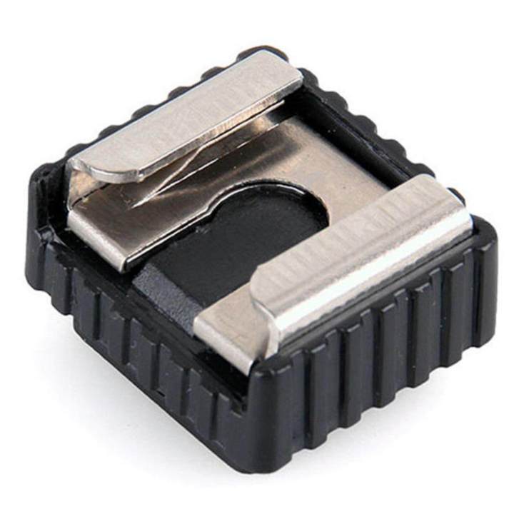 Flash%20Cold%20Shoe%20Bracket%20Mount%20Adapter%201/4"%20Screw%20for%20Studio%20Speedight%20Tripod%20-%20Image%202