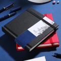 Papertree Premium Water & Acrylic Pad Black Leather Cover.