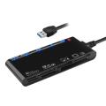 Multifunction Card Teader CF/XD/MS/SD/TF Card Reader for Windows Vista/XP/7/8/10/, Linux, Os. 