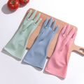 Household Dishwashing Gloves Men's and Women's Waterproof Extra Thick Durable Seasons Kitchen Laundry Rubber Thin Milk Cleaning.