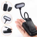 LED Clip Light Adjustable Desk Lamp Student Eye Protection Bedside Night Reading Desk Lamp Night Lighting Table Lamp 1Pcs. 