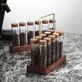 10x Single Bean Storage Tubes Coffee Tubes Coffee Bean Cellars Airtight Sealed Glass Canister Jars for Coffee Lovers. 