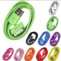 USB Cable for iPhone 4 4s iPad 2 3 iPod 30 Pin Metal Plug Charger Sync Cable for iPhone 4 4S Charging Data Cable Colour Black Or White Random 1 Pcs.