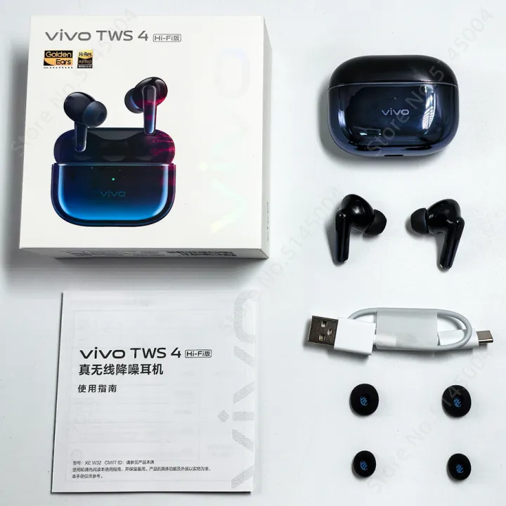 VIVO%20TWS%204%20HiFi%20True%20Wireless%20Earphone%2055dB%20Active%20Noise%20Cancelling%20LDAC%20TWS%20Earphone%20Bluetooth%205.4%20aptX%20Lossless%20LDAC%20IP54%20-%20Image%203