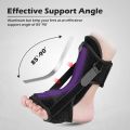 Plantar Fasciitis Night Splint Unisex Adjustable Foot Drop Orthotic Brace Splint Foot Care Tool Ankle Support Ligament Belt. 