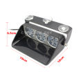CYAN SOIL BAY Car Fireman truck Emergency flasher Fog lamp 24W 12 led Windshield Warning light Car dash strobe light. 
