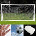 2 Pieces Football Soccer Goal Post Nets For Sports Training Match Replacement - Multi Size - Ensure A Secure Goalpost Setup. 