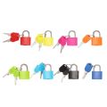 8 Pack Locks Small Padlock with Key Luggage Gym Locker Lock Mini Colorful Padlock for Outdoor School Home A.