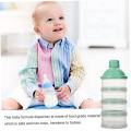 Four Folds Baby Feeding Travel Snack Storage Container 9198 Xierbao. 