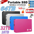 Portable ssd 1TB External Hard Drive USB 3.0 High Speed 2TB External Storage Hard Disks M.2 Solid state drive For Laptops/phones.