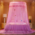 Round double size 1.5/1.8/2m bed, floor to ceiling European style circular mosquito net, 1.2m bed.