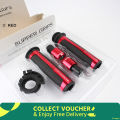 Bike Handlebar grips / Barracuda Handle Grip Professional Motorcycle Gripping protecting Handle bar cover- Red. 