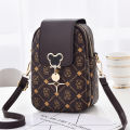 IELGY fashion printing mobile phone bag women korean style mini crossbody.