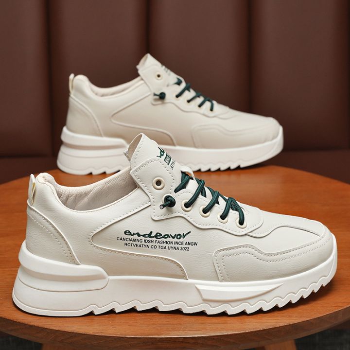 Spring men's shoes, new breathable little white shoes, men's trendy - Main Image