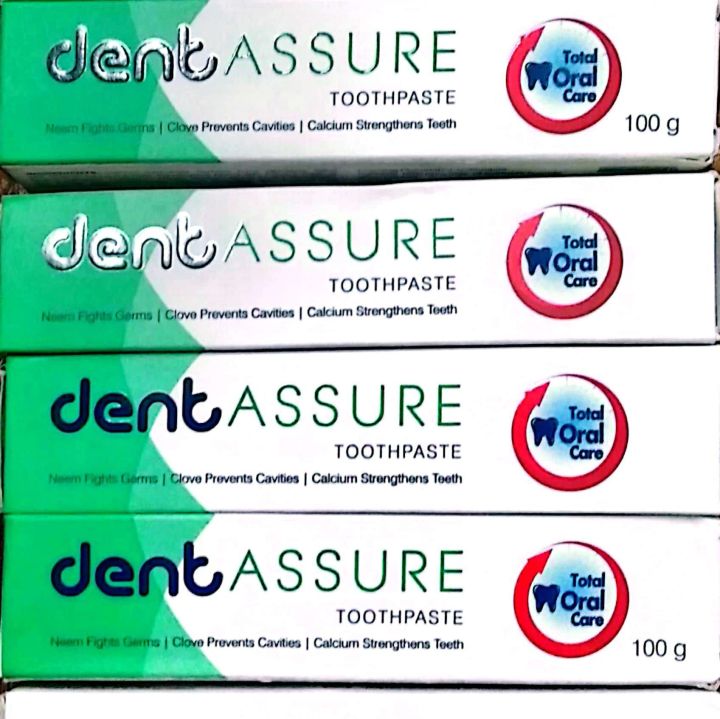 Dent Assure Toothpaste  Neem Clove & Calcium Enriched 100g Indian.