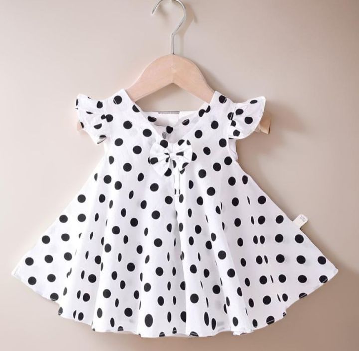 Baby girls umbrella cut long dress 0-7