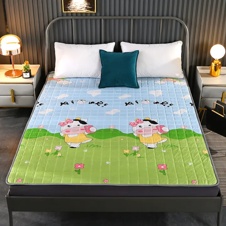The%20manufacturer%20supplies%20mattress%20upholstered%201.8m%20mattress%20double%20home%20protection%20mattress%20thin%20cushion%20non-slip%20-%20Image%206