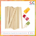 Deliciously Fun Popsicle Ice Cream Stick Set - 50 Pcs for Summer Treats and Refreshing Snacks. 