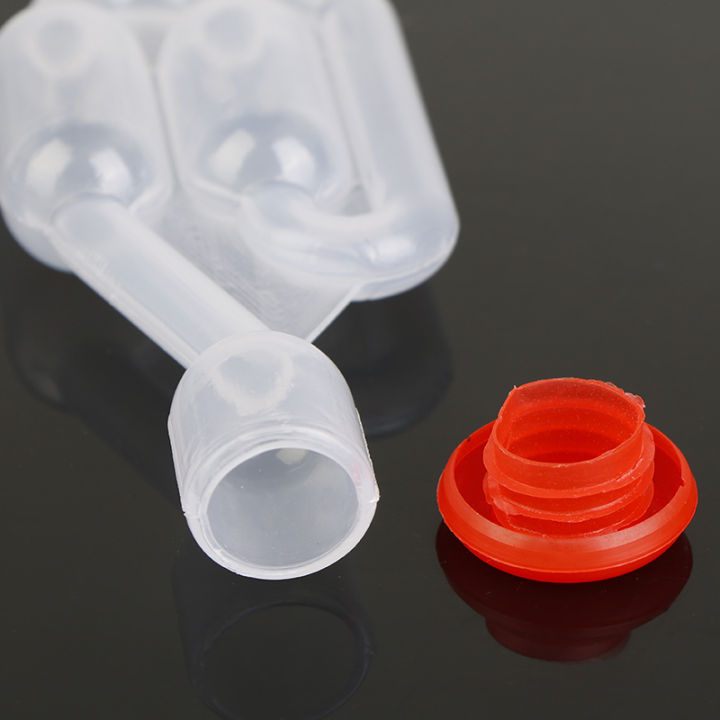 【Online】 5pcWater Seal Exhaust One way Home Brew Fermentation Airlock Sealed Plastic