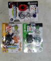 pegasis Super King Beyblade Burst h2 Starter Variant Lucifer .Mb 2D & First Uranus Starter + LR String LR (Left & Right Spin) & Weight Damper Grip.