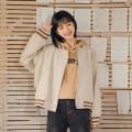Spring and Autumn New Baseball Uniform Korean Style All-Matching Slimming Short Coat Female Student Small Fashion Jacket Top. 