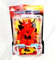 Transformer Robot Toy Car intelligent game block toy - Yellow red.