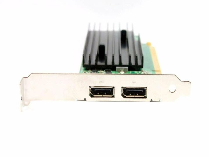 2x nVidia Quadro NVS 295 DCV-00649-N4-HF 0X175K Dual Display PCI-e Video Card