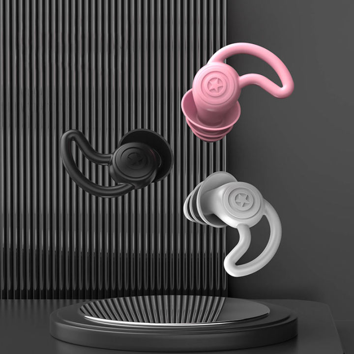 High Quality Silicone Noise Reduction Earplug | Reusable Soft Ear Protector for Sleeping, Studying, Travelling, Concert & Work