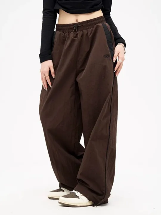 Y2k%20Women%20Wide%20Leg%20Cargo%20Pants%20Casual%20Streetwear%20Loose%20Drawstring%20Trousers%20Drawstring%20Sweatpants%20Female%20Vintage%20Baggy%20Joggers%20-%20Image%205