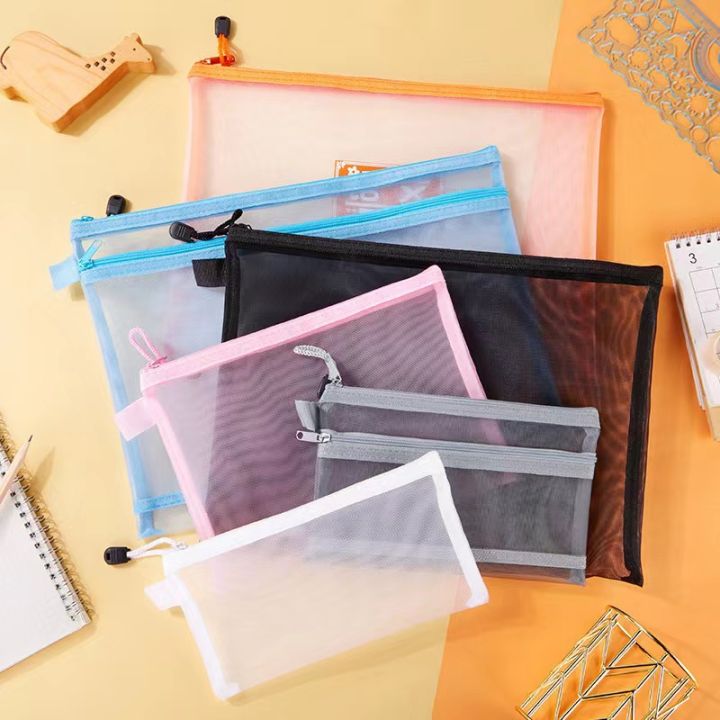 A4%20Transparent%20Document%20BagNylon%20Mesh%20Zipper%20Test%20Paper%20Subject%20Storage%20Office%20File%20A5A6%20Student%20Exam%20Pencil%20Case%20-%20Image%203