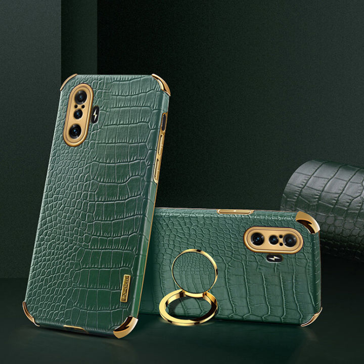 xprmy%20for%20Xiaomi%20Redmi%20K40%20Gaming%20Phone%20Case%20Crocodile%20Leather%20Texture%20Electroplated%20Frame%20Camera%20Protection%20Soft%20TPU%20Shockproof%20Full%20Protection%20Back%20Cover%20-%20Image%204
