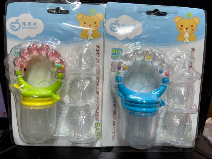Baby Fruit Chusni with 3 Silicone Nipple CN -1pcs