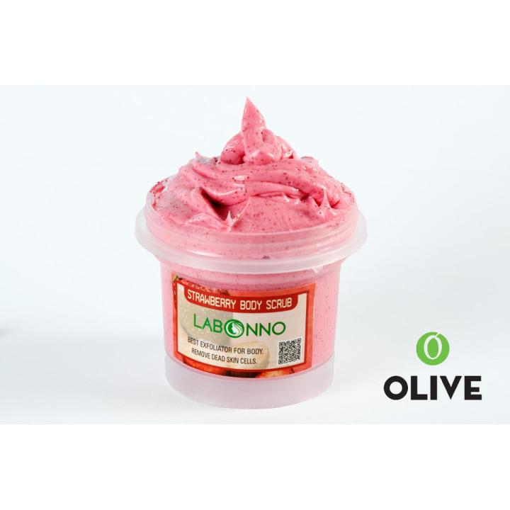 LABONNO STRAWBERRY BUTTERY BODY SCRUB