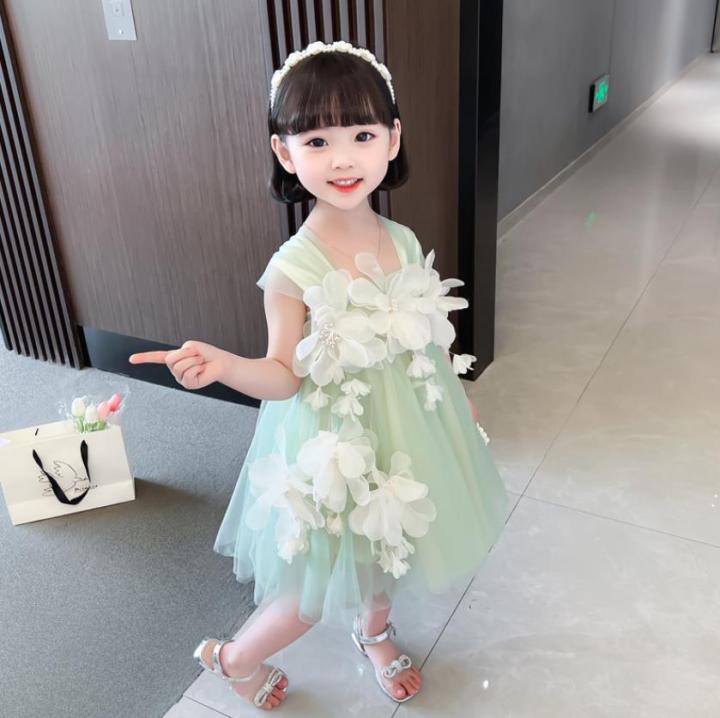 2PCS%20Baby%20Lolita%20Princess%20Ball%20Gown%20Fashion%20Flower%20Design%20Wedding%20Birthday%20Baptism%20Party%20Eid%20Dresses%20For%20Girls%20Wz1101%20-%20Image%202