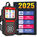 Oxygen Sensor Test Battery Voltage Detection OBD2 Scanner Lookup Fault Code Car Diagnostic Tool Professional.