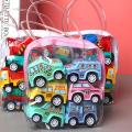 6pcs Mini Pullback Car Toy Set for Kids.