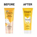 Pond's Detan Face Wash Sun Miracle 100g | Tan Removal in Just 7 Days | Contains Vitamin C and Niacinamide | Facewash for All Skin Types | India.