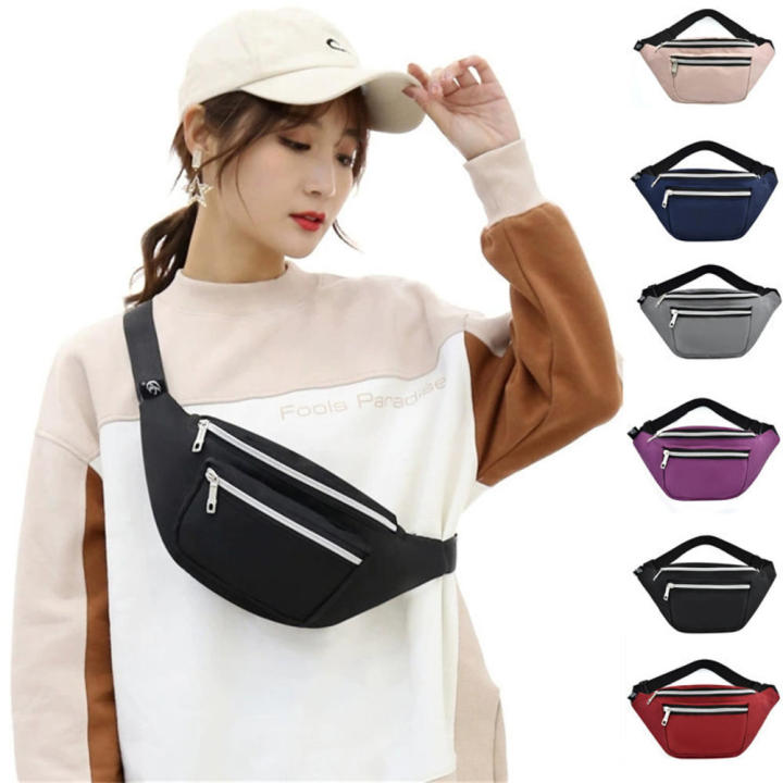 2%20Zippers%20Waterproof%20Sport%20Pouch%20Beach%20Outdoor%20Waist%20Bag%20Fashion%20Women%20Men%20-%20Image%202