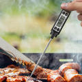 LCD Digital Food Thermometer Pyrometer Temperature Gauge for BBQ -50~300 degree Celsius. 