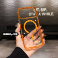 HOCE Clear Acrylic Magnetic Case for iPhone 17 Air 16 15 14 13 12 Pro Max Original Magnetic Wireless Charging Cover.