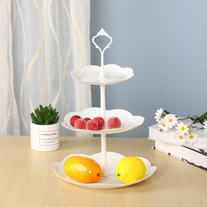 3%20Tier%20Cake%20Stand%20Wedding%20Party%20Plates%20Tableware%20Embossed%20Tray%20professional%20design%20-%20Image%202