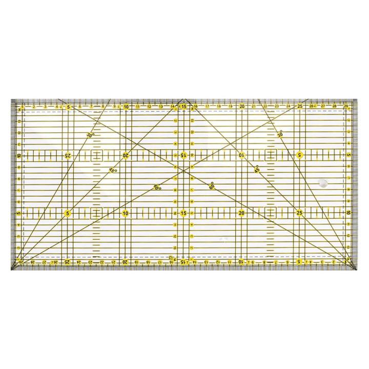 Cutting Ruler Multi-Purpose Patchwork Cloth Quilt Ruler Diy Garment ...