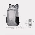 20L Lightweight Portable Foldable Backpack Waterproof Backpack Folding Bag Ultralight Outdoor Pack for Women Men Travel Hiking. 