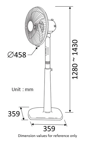 KDK%20M40K%20Remote%20Control%20Stand%20Fan%20%7C%2040cm%20(16")%20-%20Image%205