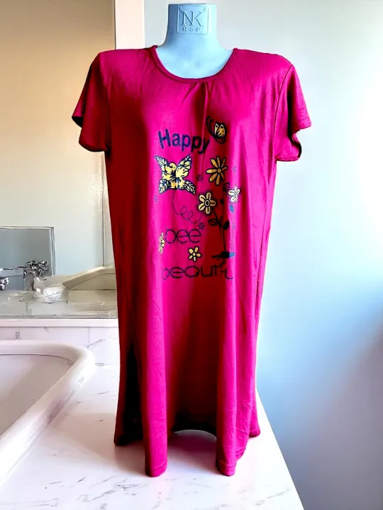 Casual%20Use%20Cotton%20Short%20Sleeve%20T-shirt%20For%20Ladies/Teenager%20-%20Image%207