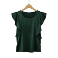 Women's Bat Sleeve Wild Blouse Top Plus Size S-4XL.