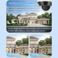 Vikylin 6MP 2.8-8mm 3X Zoom PTZ Dome Security IP Camera For Hikvision Compatible POE With MIC Human Vehicle Detection Home CCTV. 