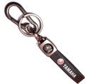 Yamaha Logo Lather Key Ring for Biker- Car- Nice key Ring - key Chain. 